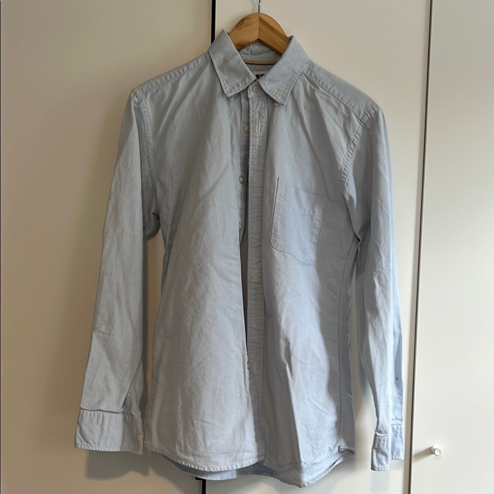 Uniqlo Light Blue Men's Shirt